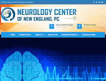 Tablet Screenshot of neuroinstitutene.com
